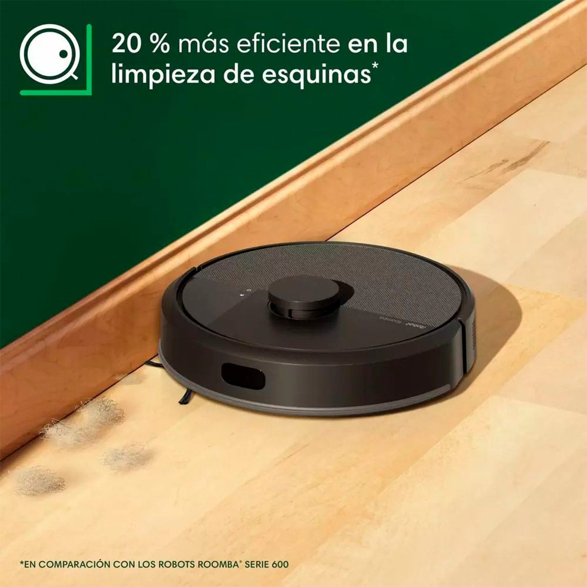 ASPIRADORA ROBOT IROBOT INALÁMBRICA ROOMBA COMBO 105 PLUS - 9