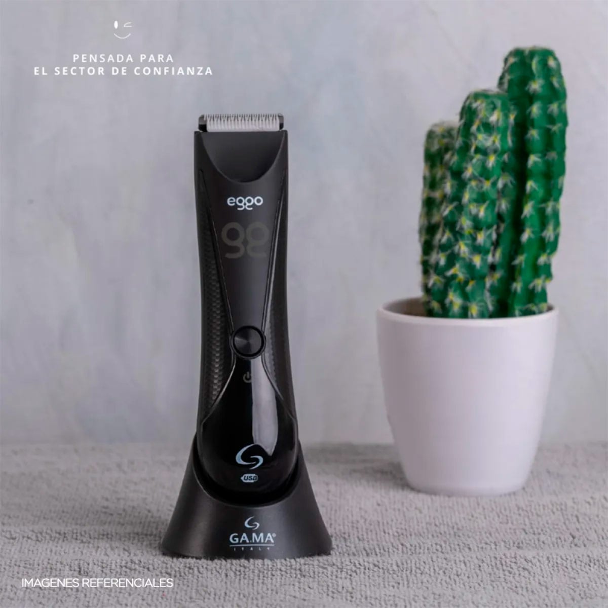 MÁQUINA AFEITADORA GAMA INTIMA MASCULINA EGGO - 9