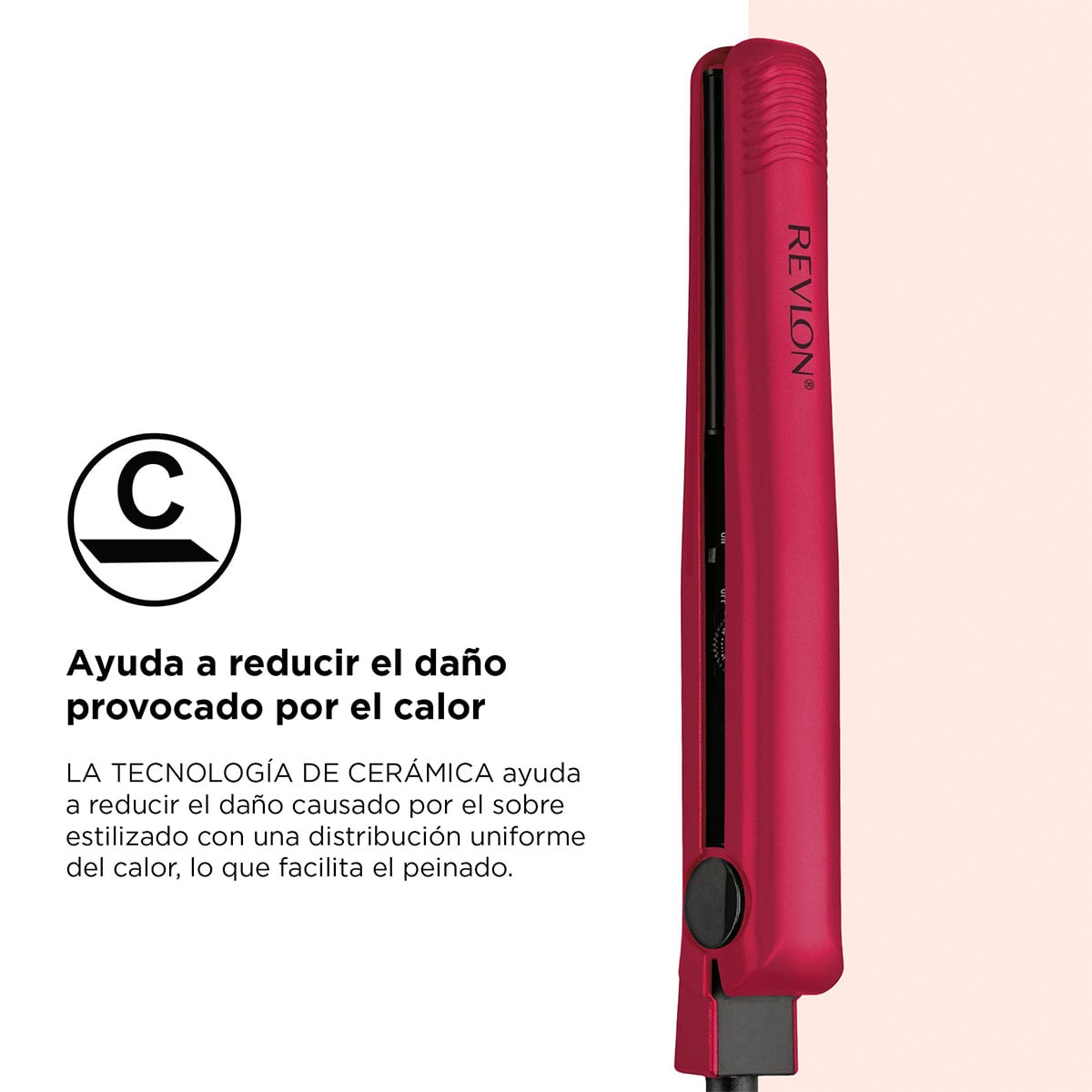 ALISADOR DE CABELLO REVLON CERÁMICA EDICIÓN LIMITADA 1” - 2