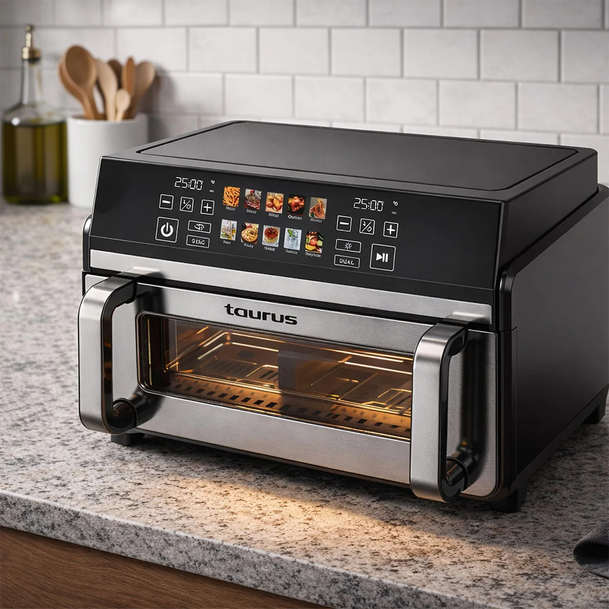 FREIDORA DE AIRE TAURUS 11L DIGITAL DOUBLE AIR FRYER - 3