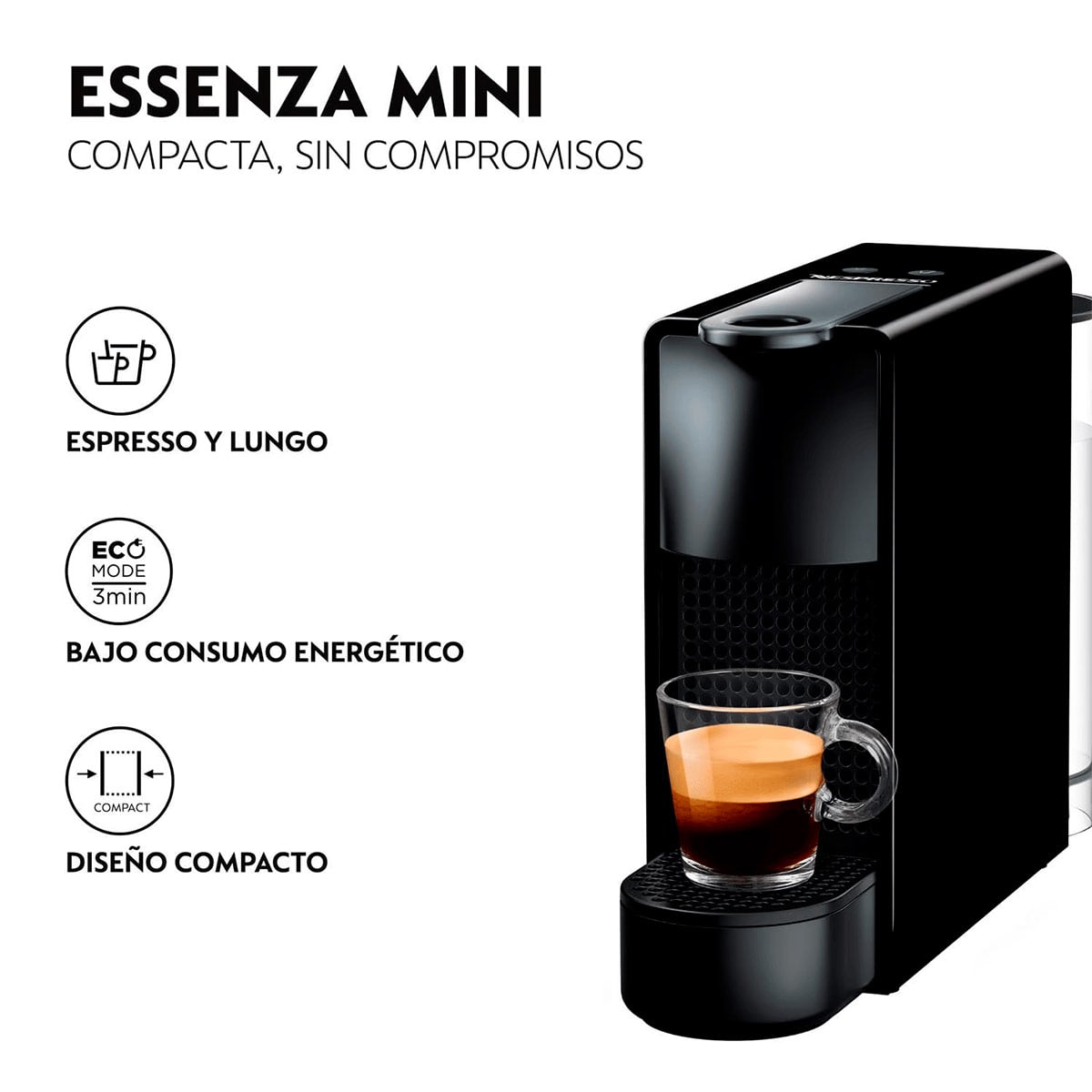 CAFETERA NESPRESSO CÁPSULA ESSENZA MINI - 2