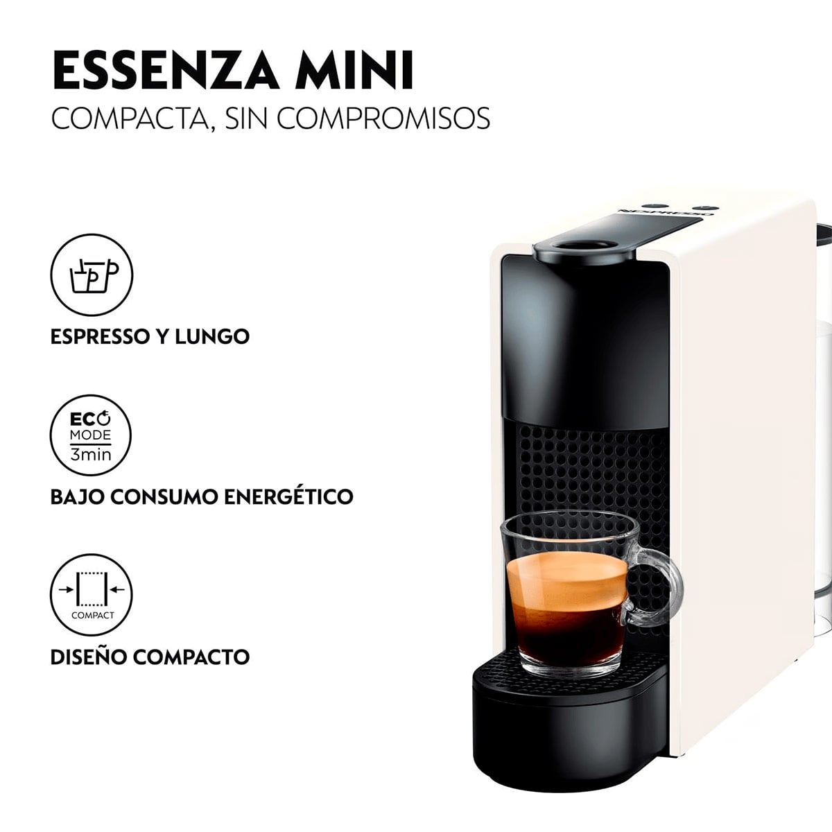 CAFETERA NESPRESSO CÁPSULA ESSENZA MINI - 2