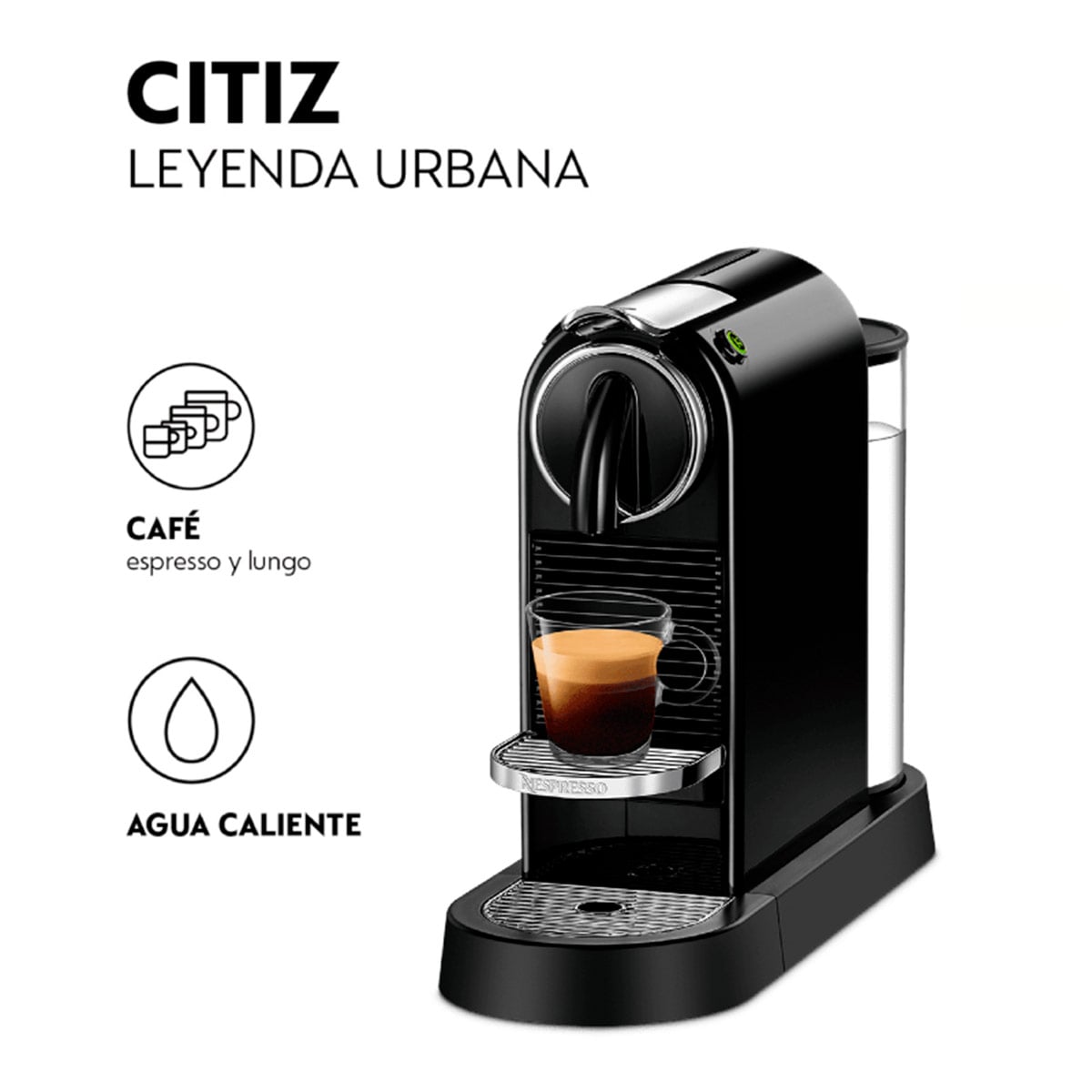 CAFETERA NESPRESSO CÁPSULA CITIZ - 2