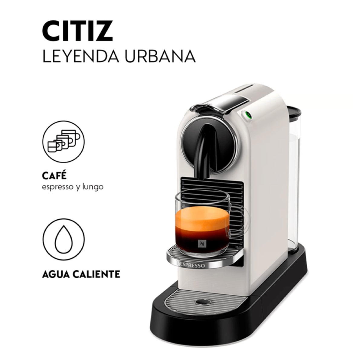 CAFETERA NESPRESSO CÁPSULA CITIZ - 2
