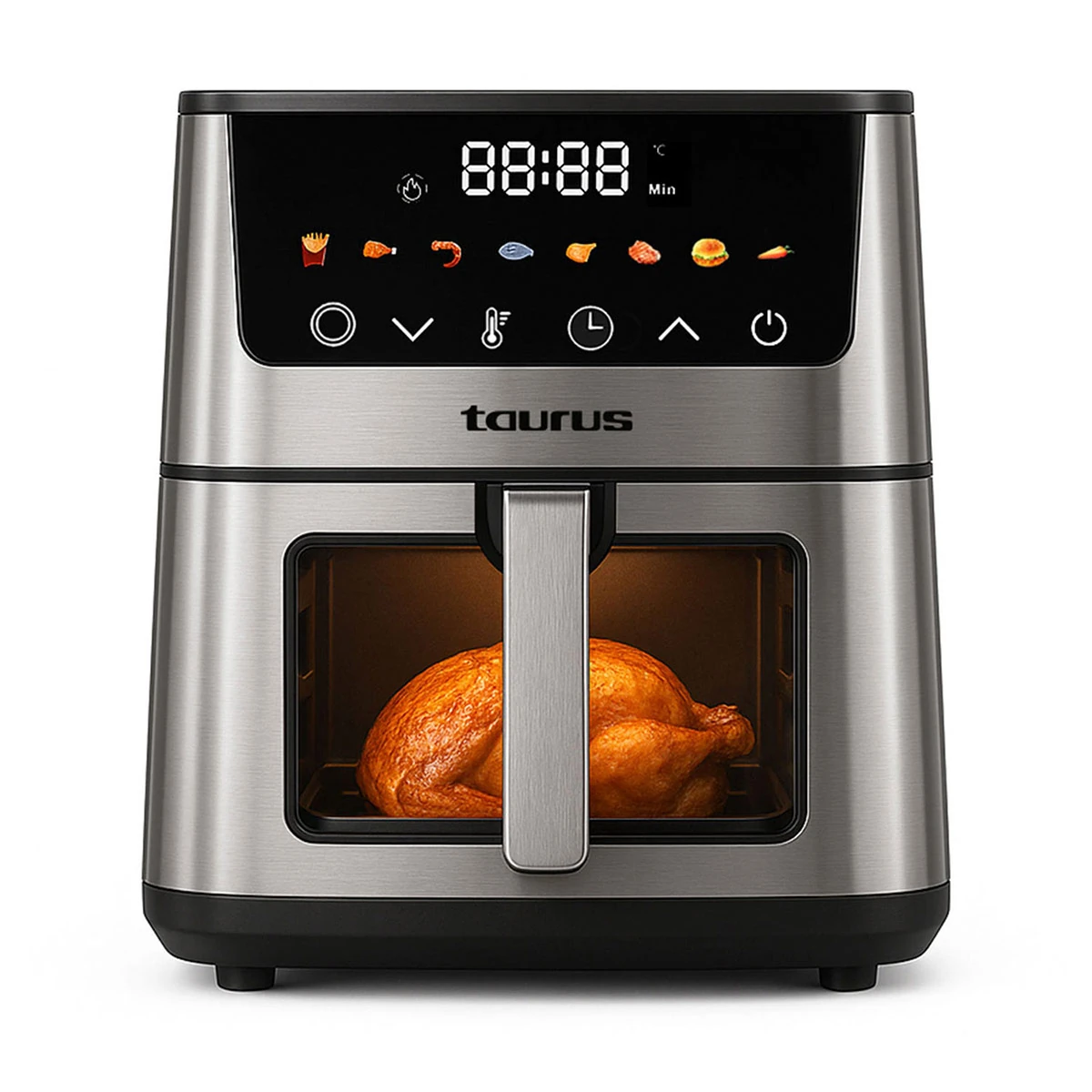 FREIDORA DE AIRE TAURUS 5L DIGITAL SILVER FRYER II - 1