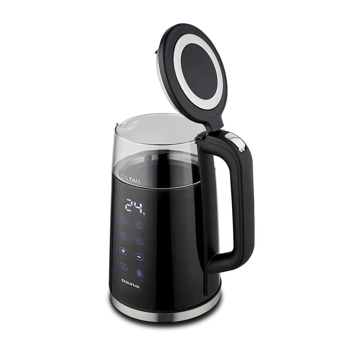 COMBO TAURUS LICUADORA SHAKE AWAY 2.0 + FREIDORA DE AIRE BLACK FRYER II 2,8L + HERVIDOR NEOGLASS 1.7L - 7