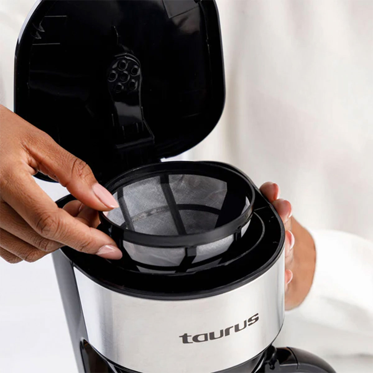 CAFETERA TAURUS FILTRO VERONA 6 INOX - 8