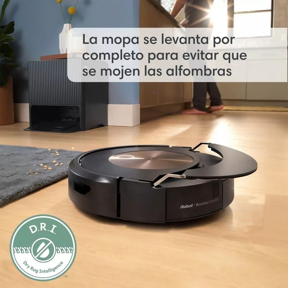 ASPIRADORA MULTIFUNCIONAL ROBOT IROBOT INALÁMBRICA ROOMBA COMBO J9+ - 5