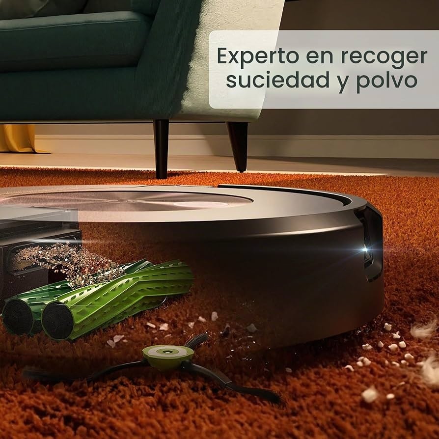 ASPIRADORA MULTIFUNCIONAL ROBOT IROBOT INALÁMBRICA ROOMBA COMBO J9+ - 8