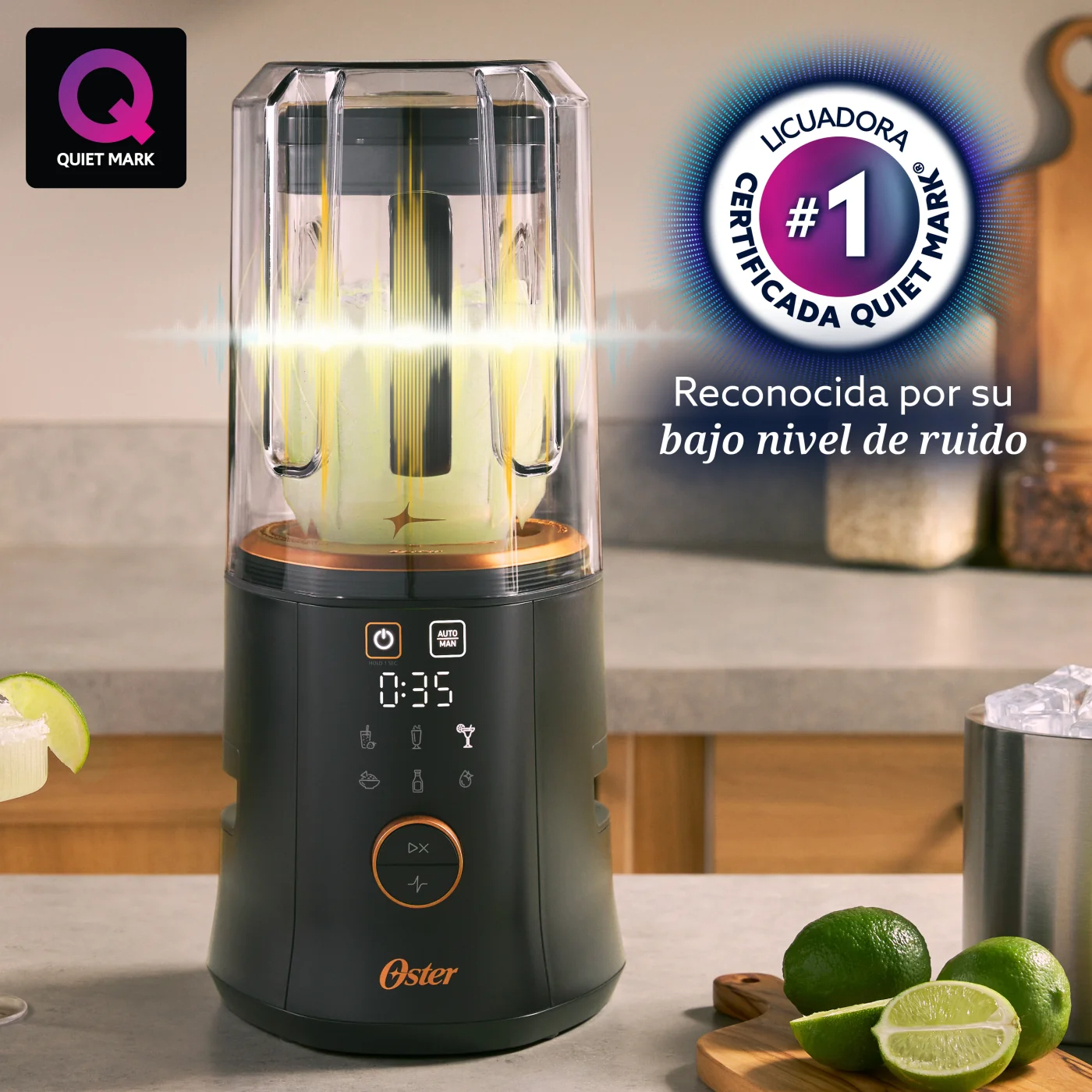 LICUADORA OSTER QUIET MARK BLSTQP-ST - 3