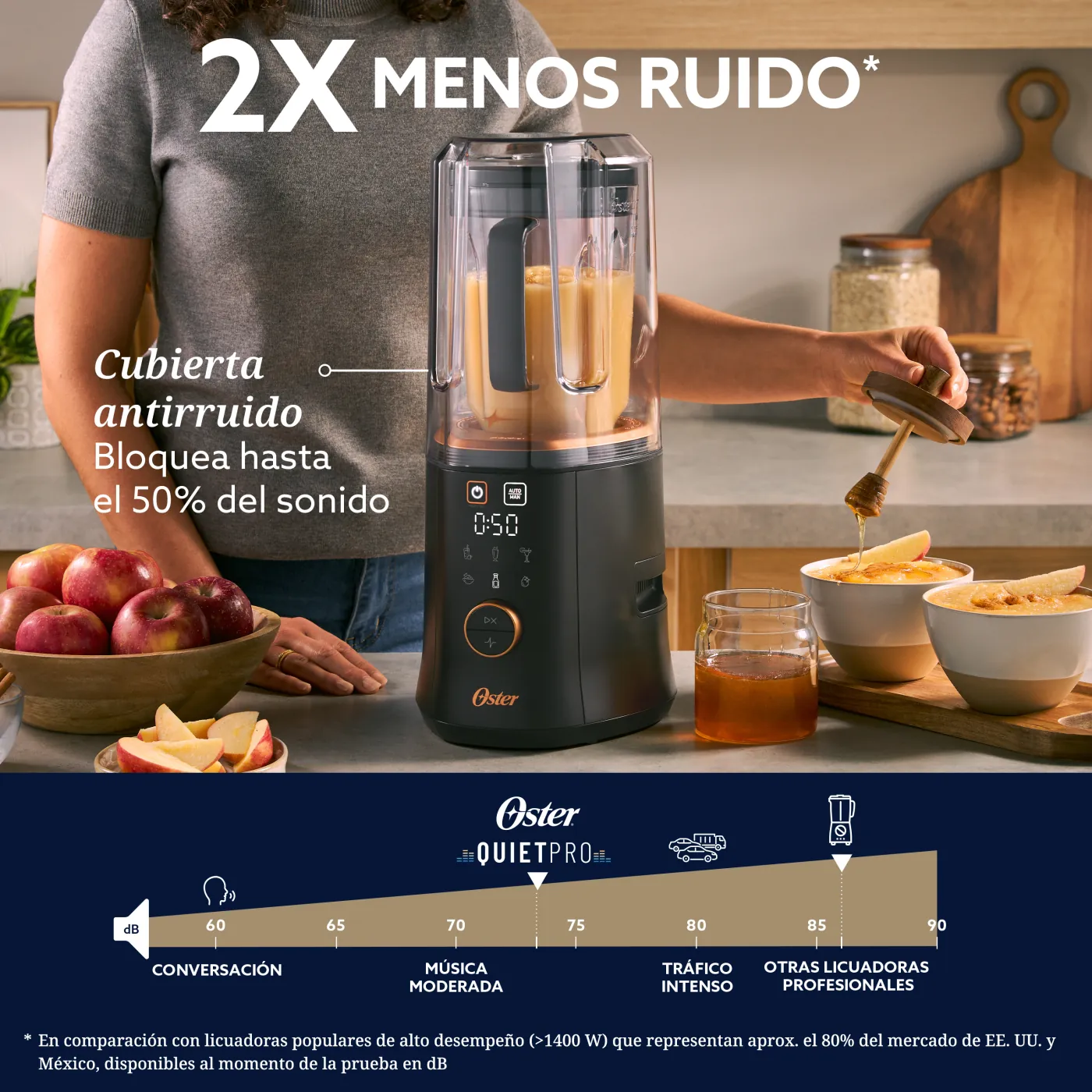 LICUADORA OSTER QUIET MARK BLSTQP-ST - 4