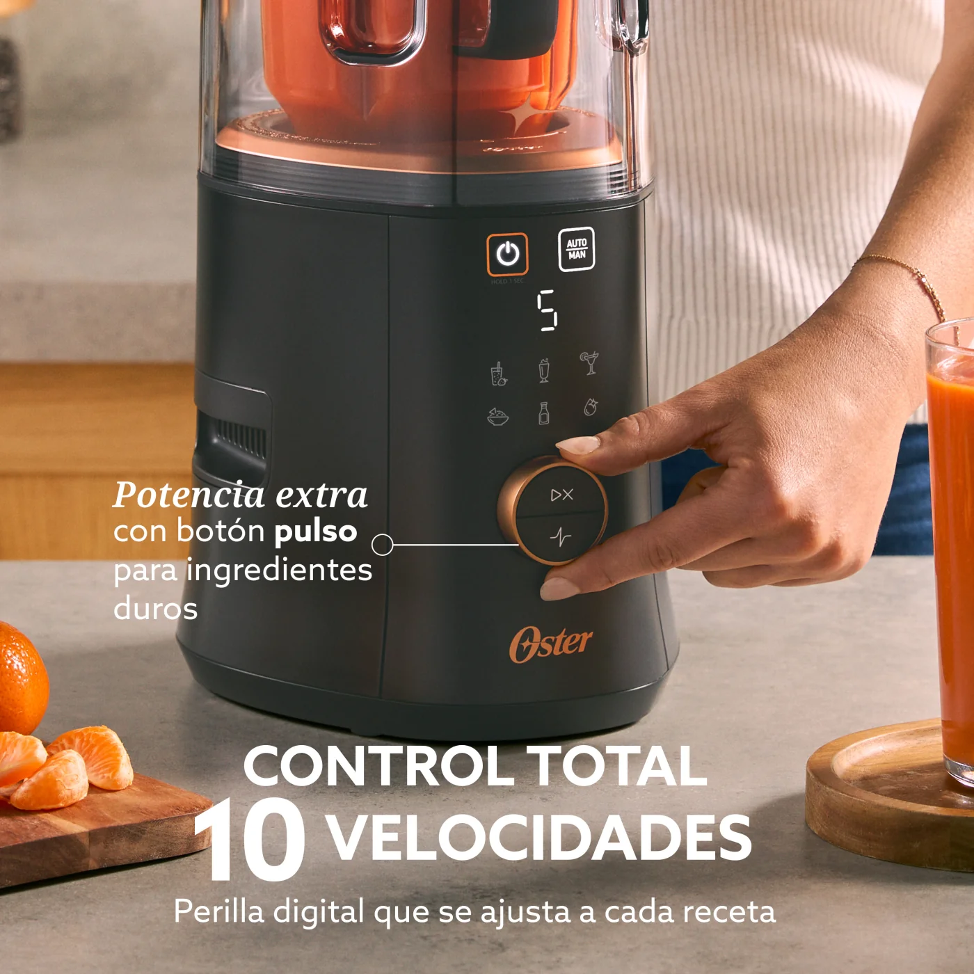 LICUADORA OSTER QUIET MARK BLSTQP-ST - 8