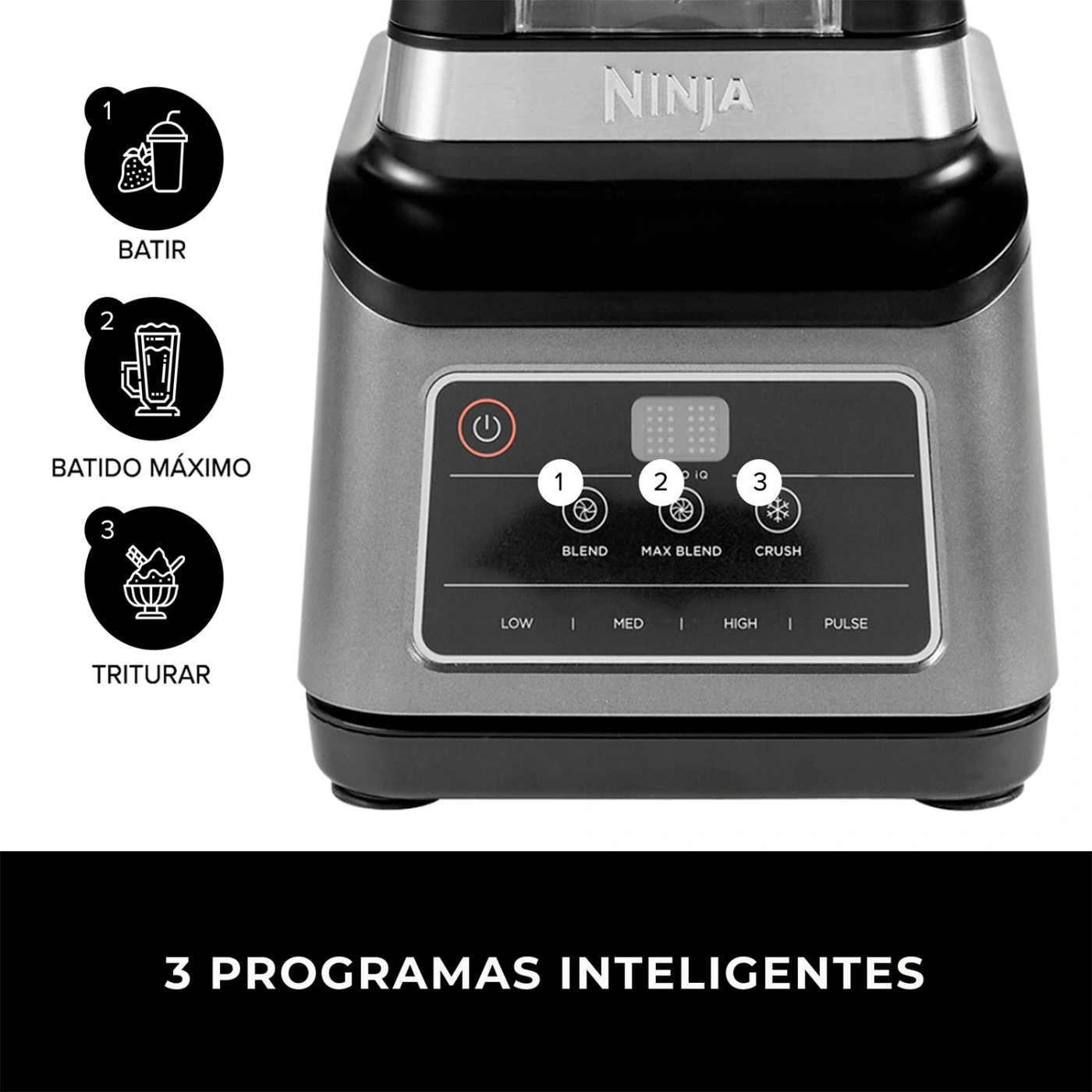 LICUADORA NINJA BN750 2 EN 1 - 6