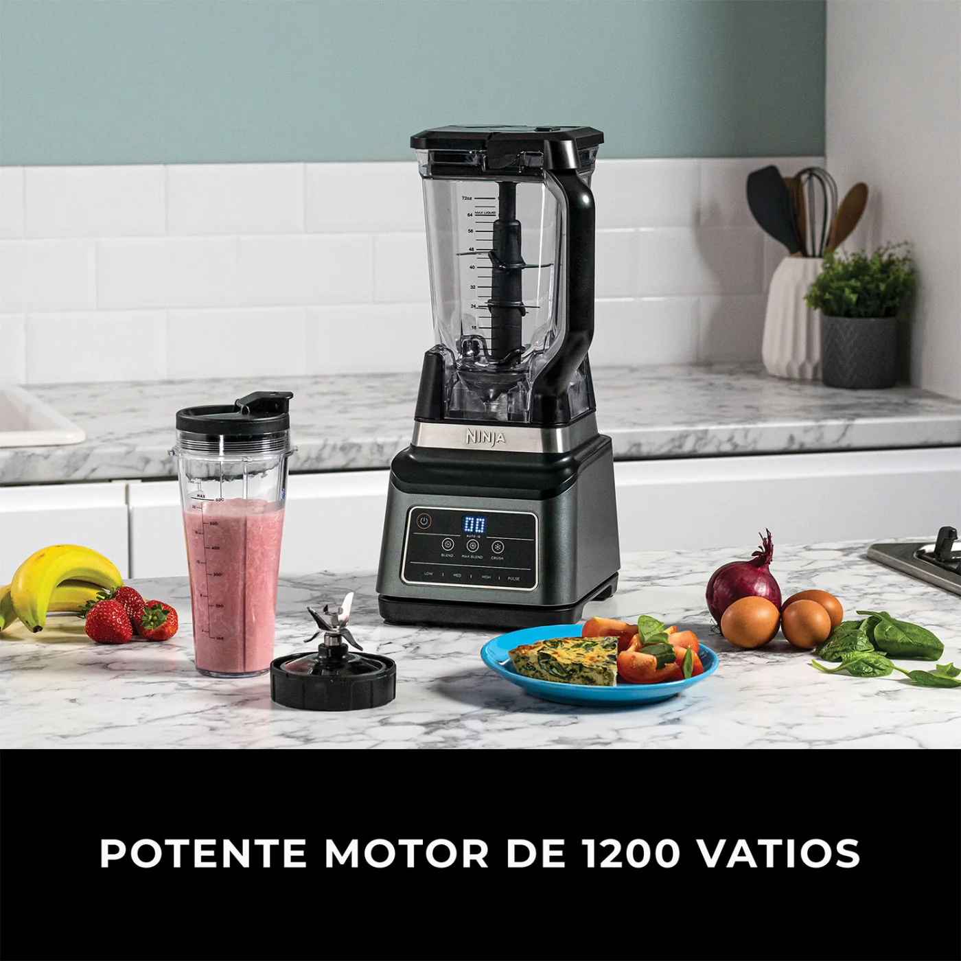 LICUADORA NINJA BN750 2 EN 1 - 7