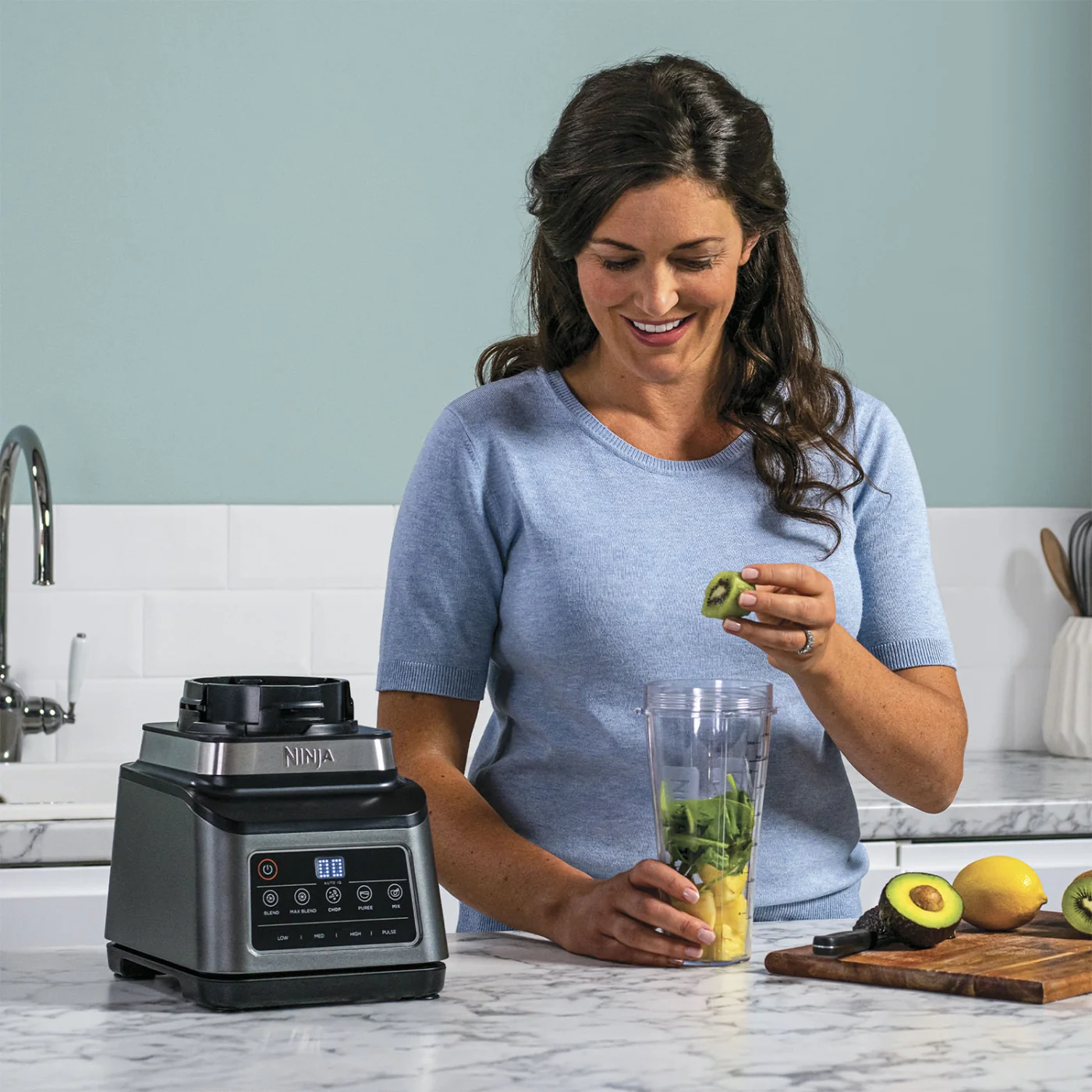 PROCESADORA DE ALIMENTOS Y LICUADORA 3 EN 1 NINJA - 2