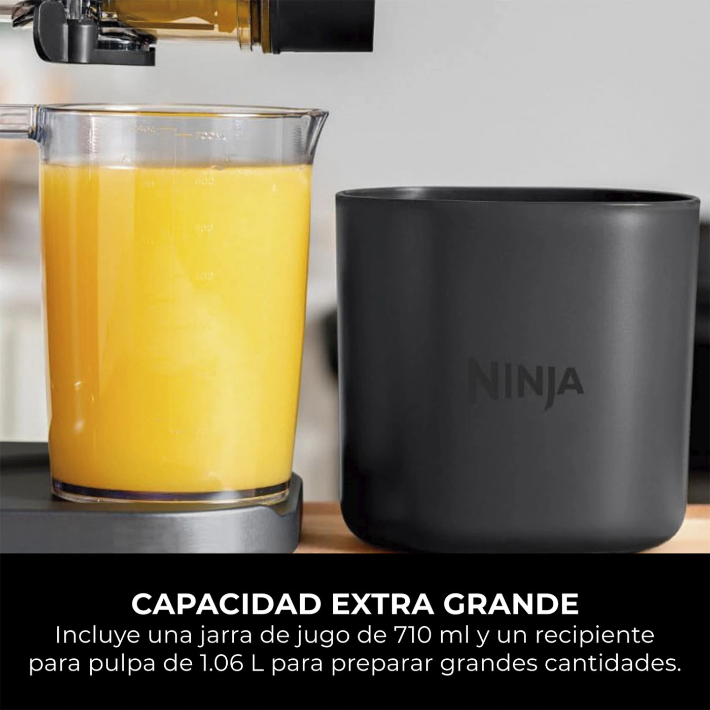 PRENSADORA DE JUGO EN FRIO 150W NINJA - 11
