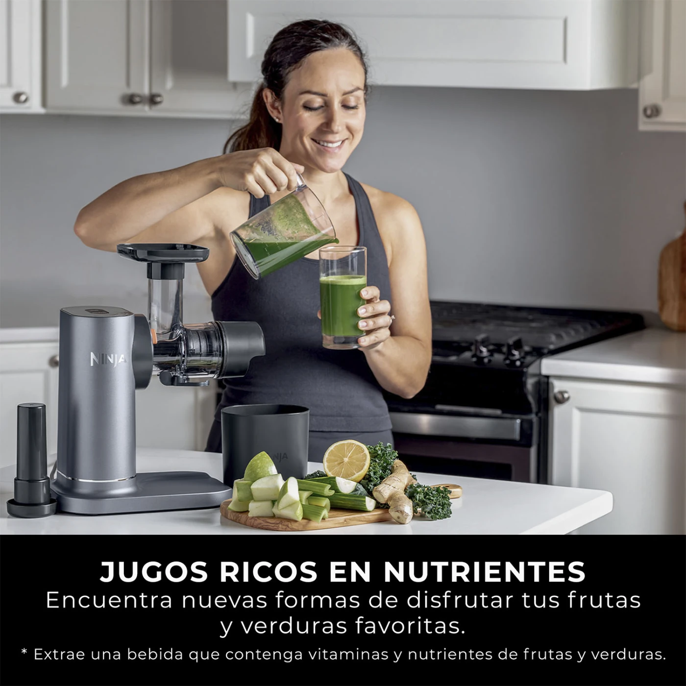 PRENSADORA DE JUGO EN FRIO 150W NINJA - 7