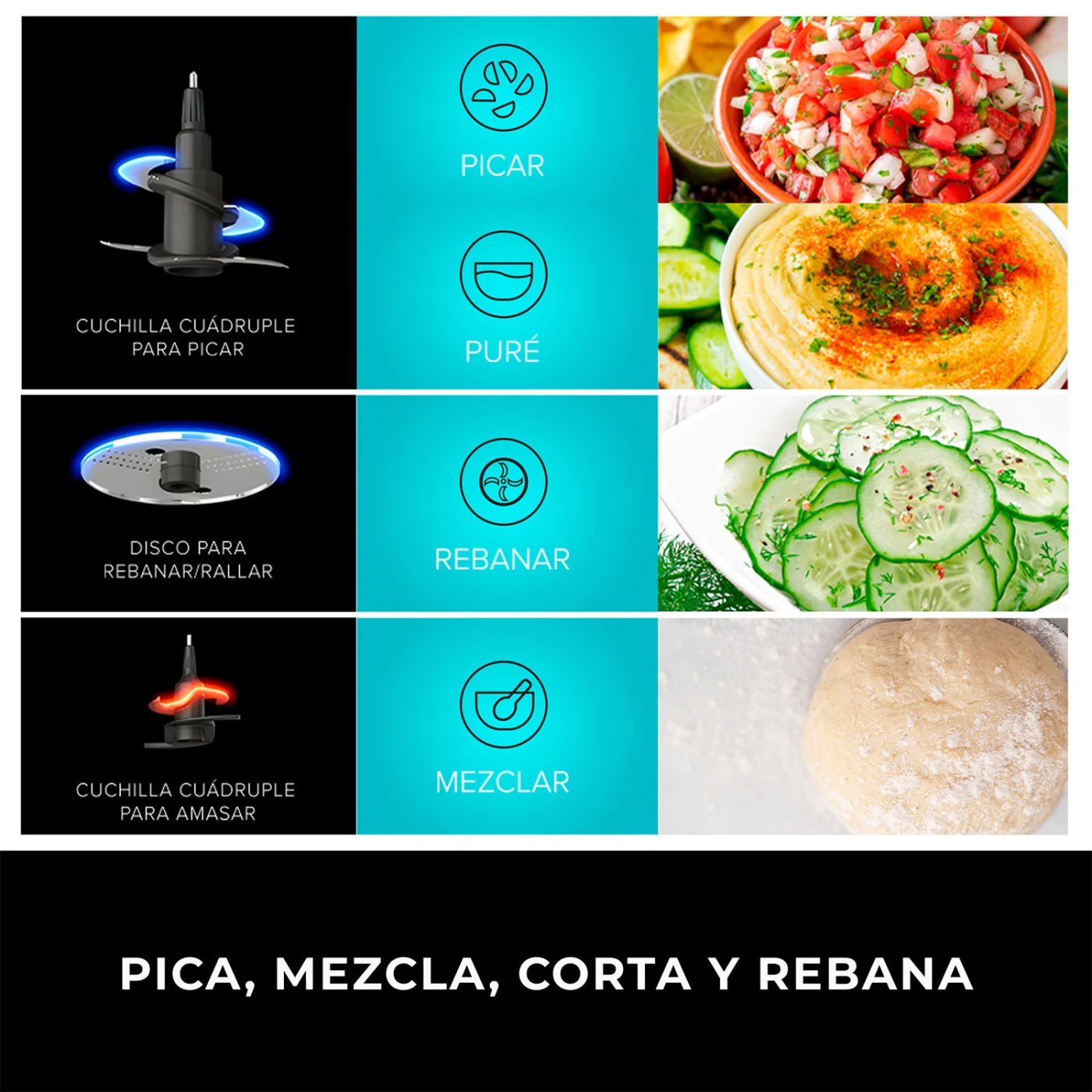 PROCESADOR DE ALIMENTOS NINJA PROFESSIONAL - 5