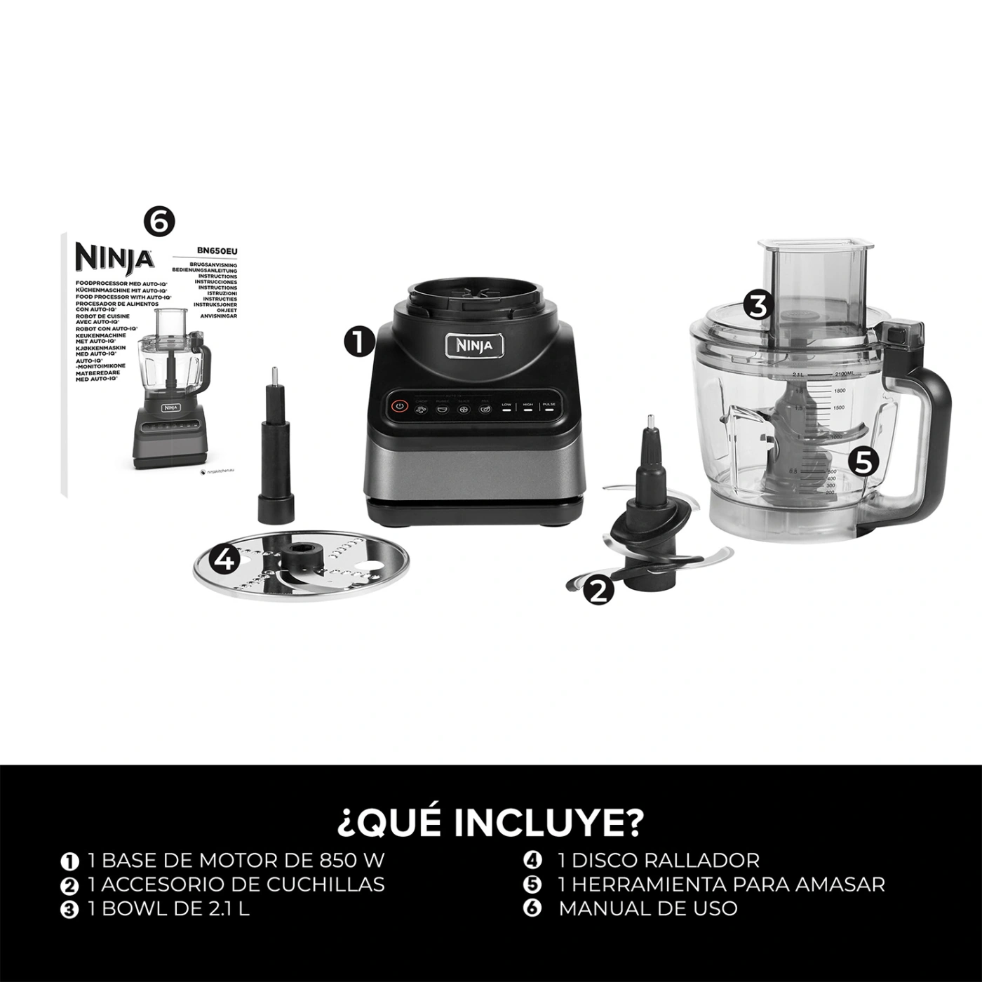 PROCESADOR DE ALIMENTOS NINJA PROFESSIONAL - 7
