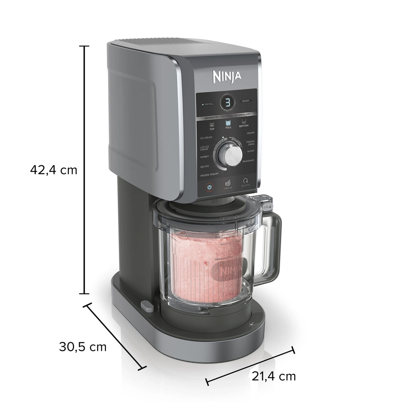 MÁQUINA DE HELADOS NINJA CREAMI DELUXE - 13