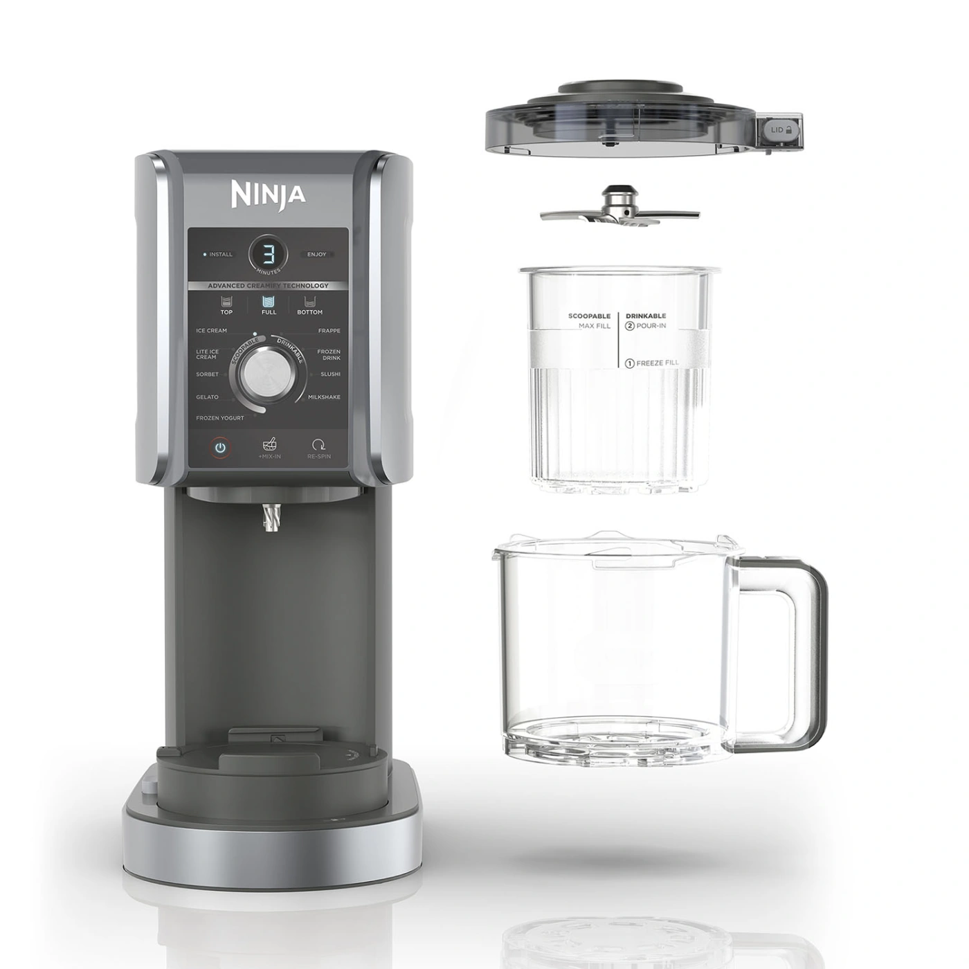 MÁQUINA DE HELADOS NINJA CREAMI DELUXE - 14