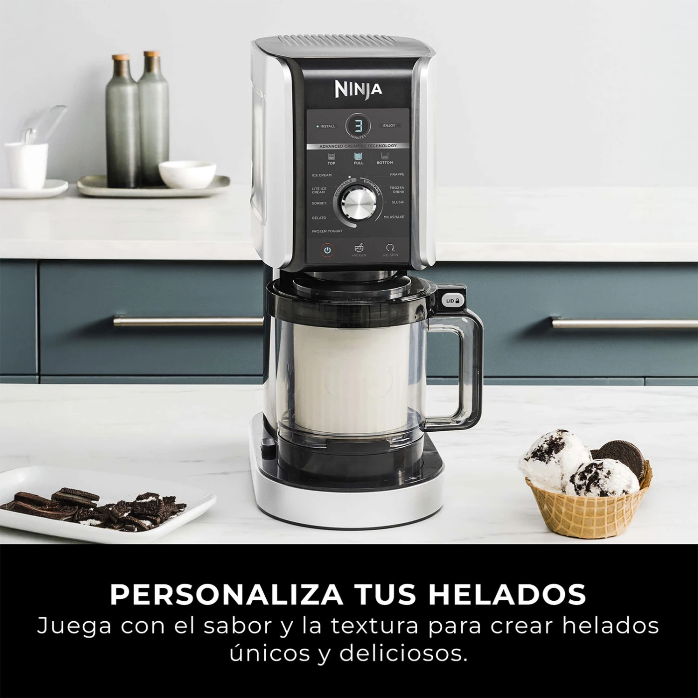 MÁQUINA DE HELADOS NINJA CREAMI DELUXE - 5