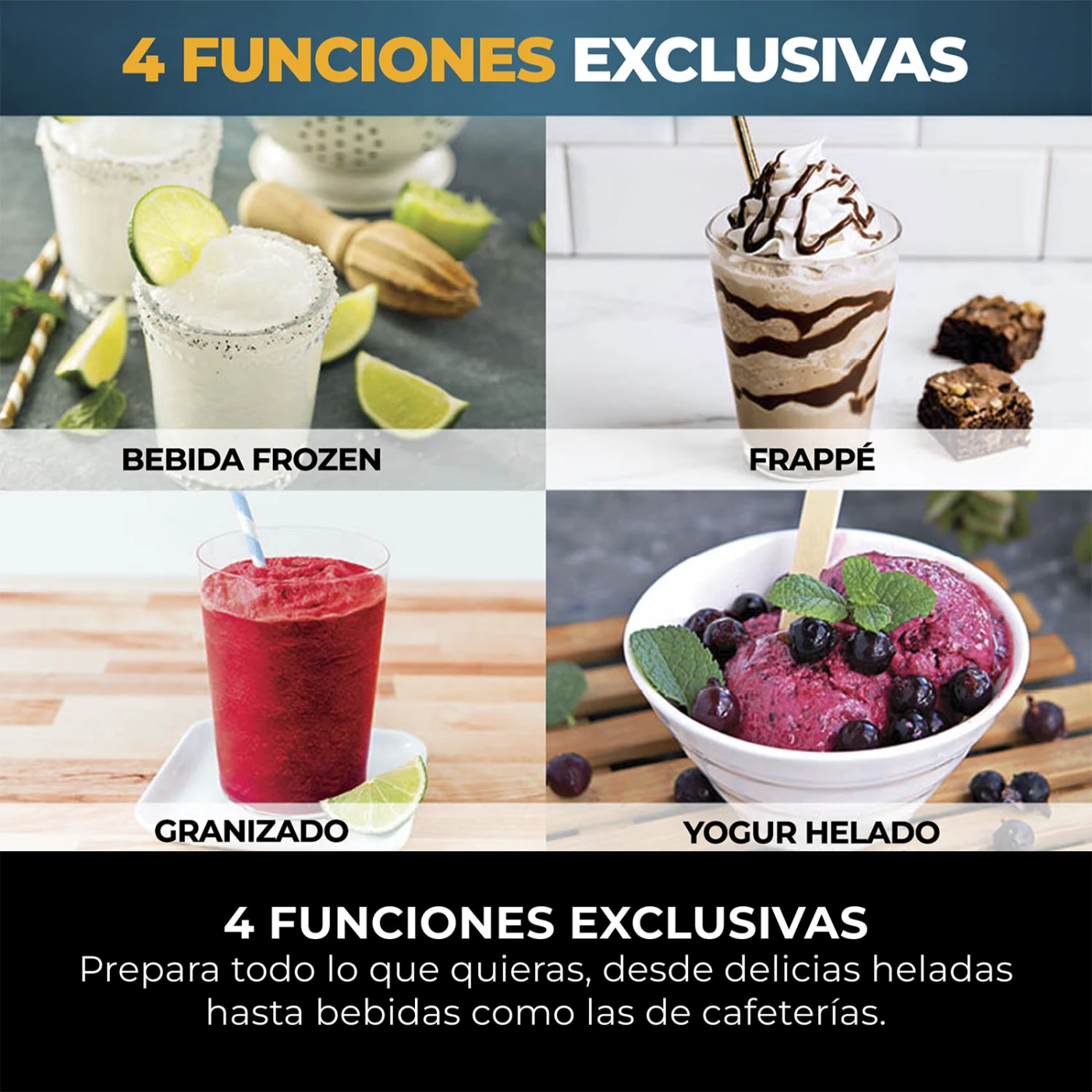 MÁQUINA DE HELADOS NINJA CREAMI DELUXE - 6