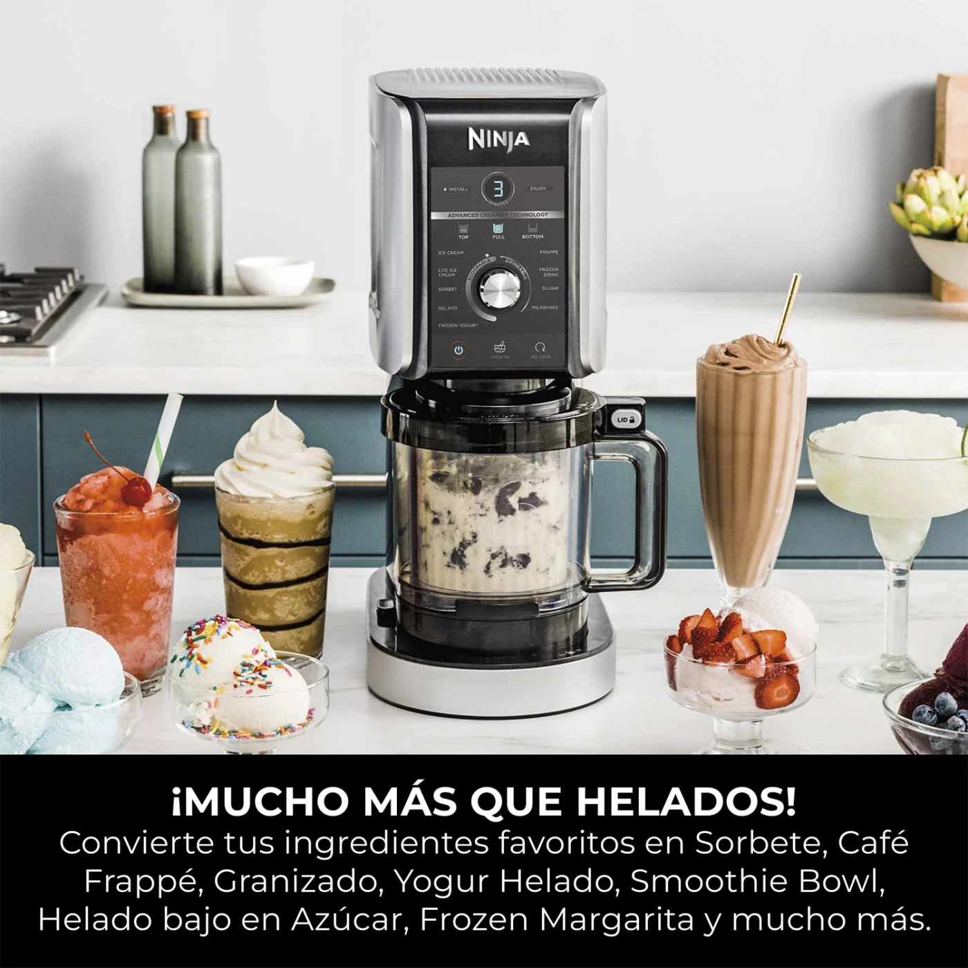 MÁQUINA DE HELADOS NINJA CREAMI DELUXE - 7