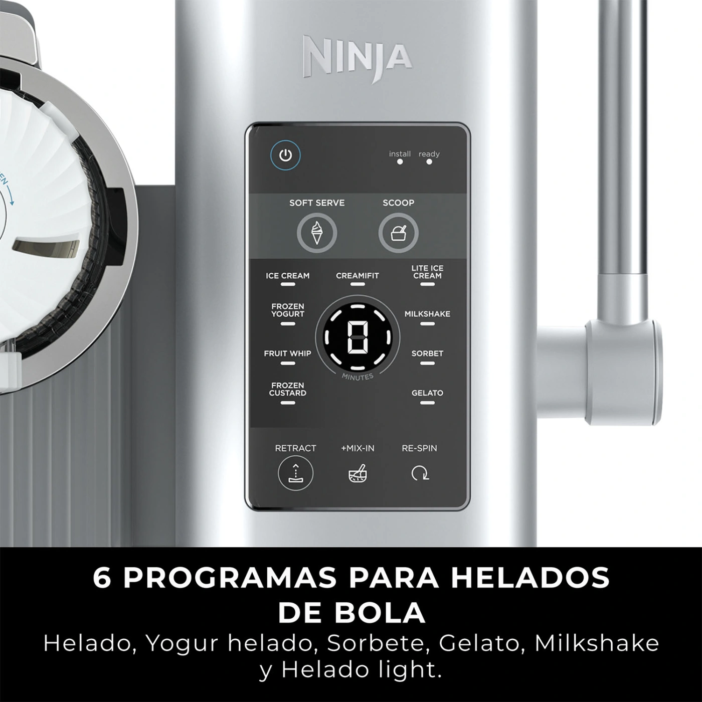 MÁQUINA DE HELADO SWIRL NINJA - 8