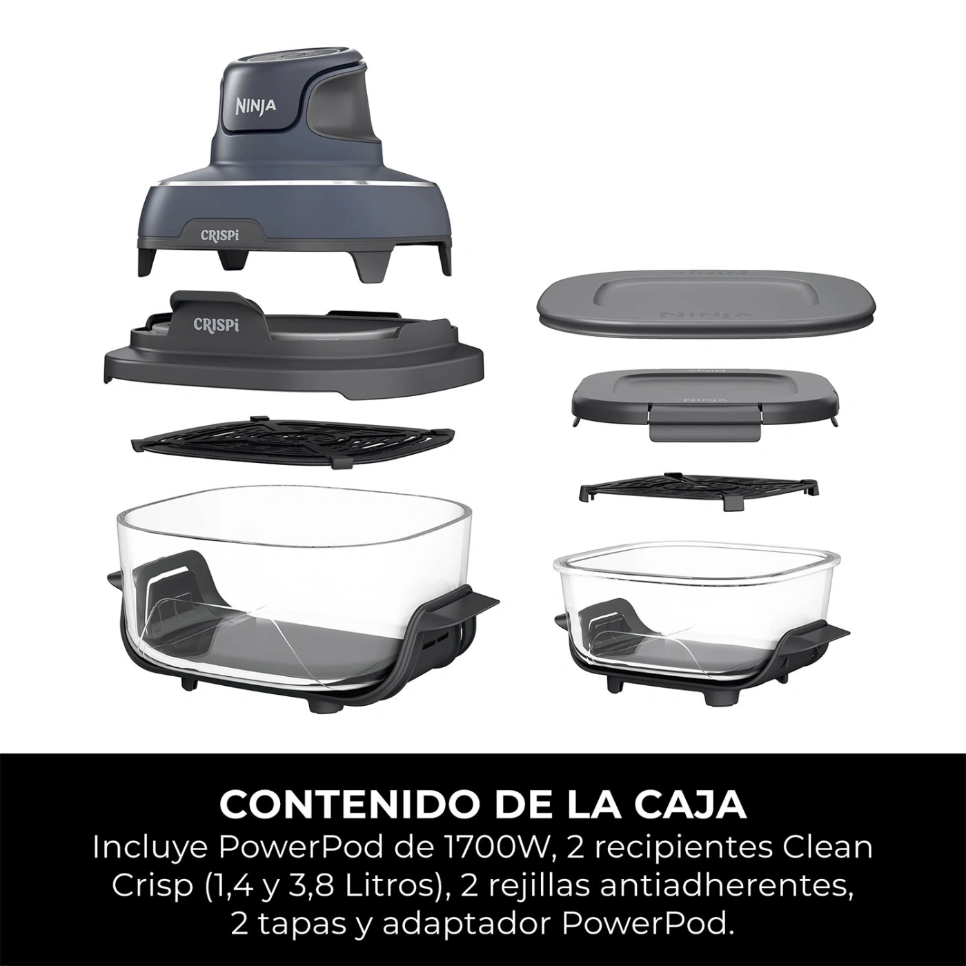 FREIDORA DE AIRE CRISPI 4 EN 1  NINJA - 8