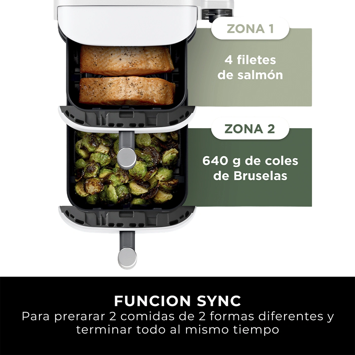 FREIDORA DE AIRE VERTICAL NINJA DOUBLE STACK XL - 8