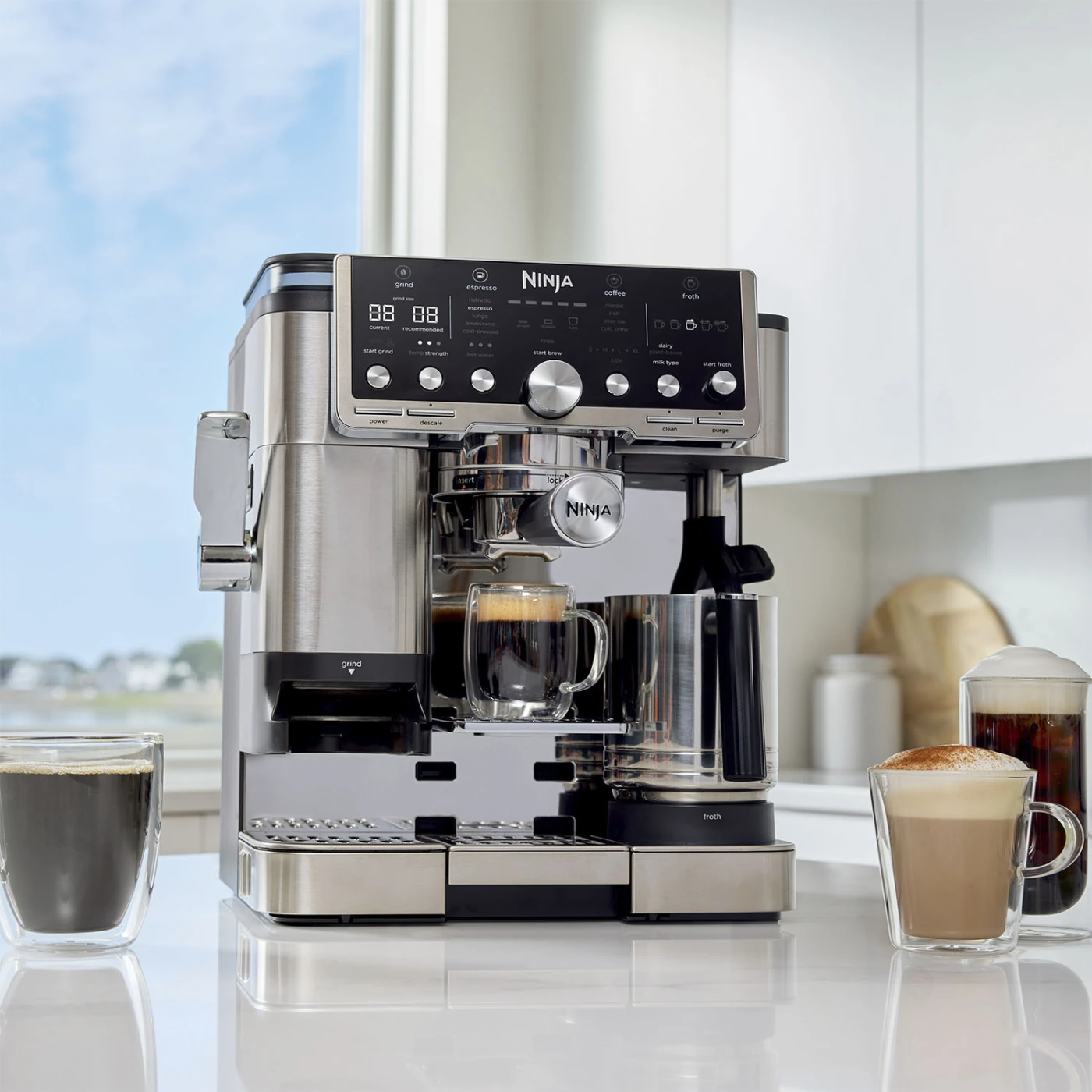 MÁQUINA DE CAFÉ ESPRESSO LUXE PRO NINJA - 2
