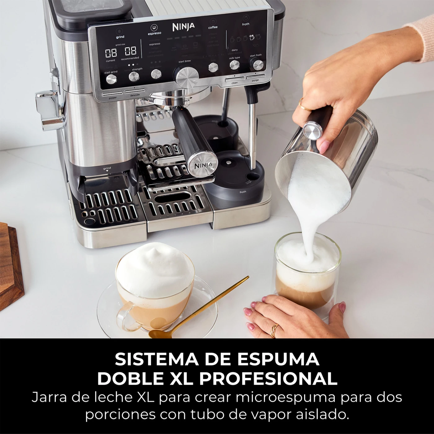 MÁQUINA DE CAFÉ ESPRESSO LUXE PRO NINJA - 4