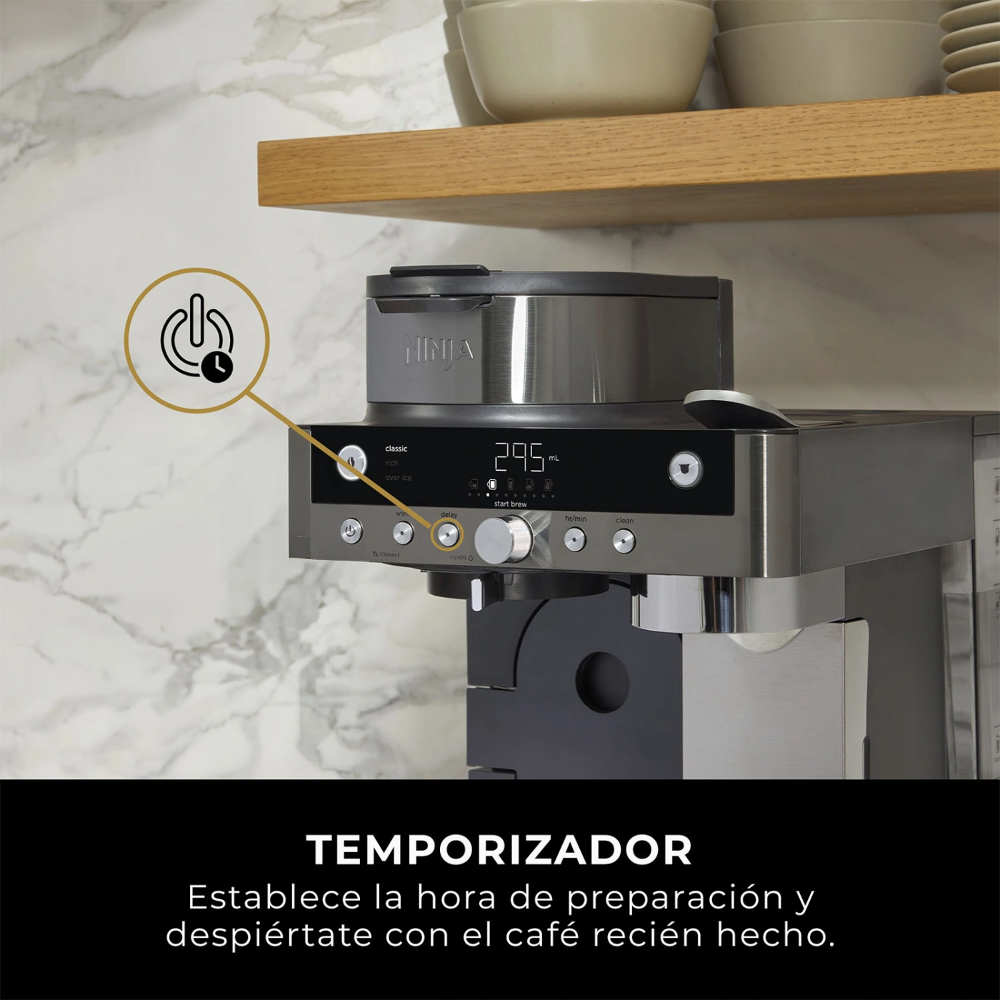 MÁQUINA DE CAFÉ DUALBREW CON ESPUMADOR NINJA - 12