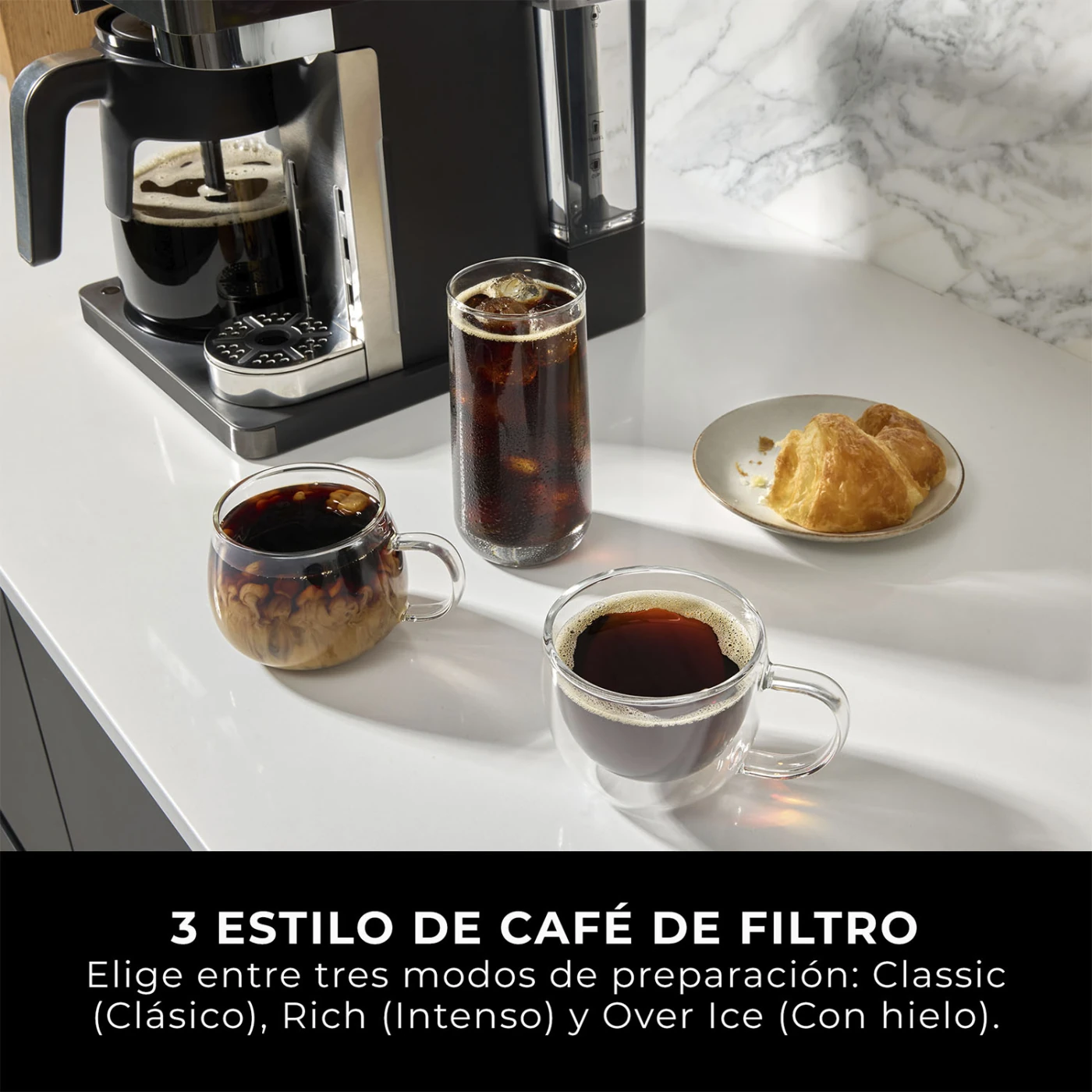 MÁQUINA DE CAFÉ DUALBREW CON ESPUMADOR NINJA - 7