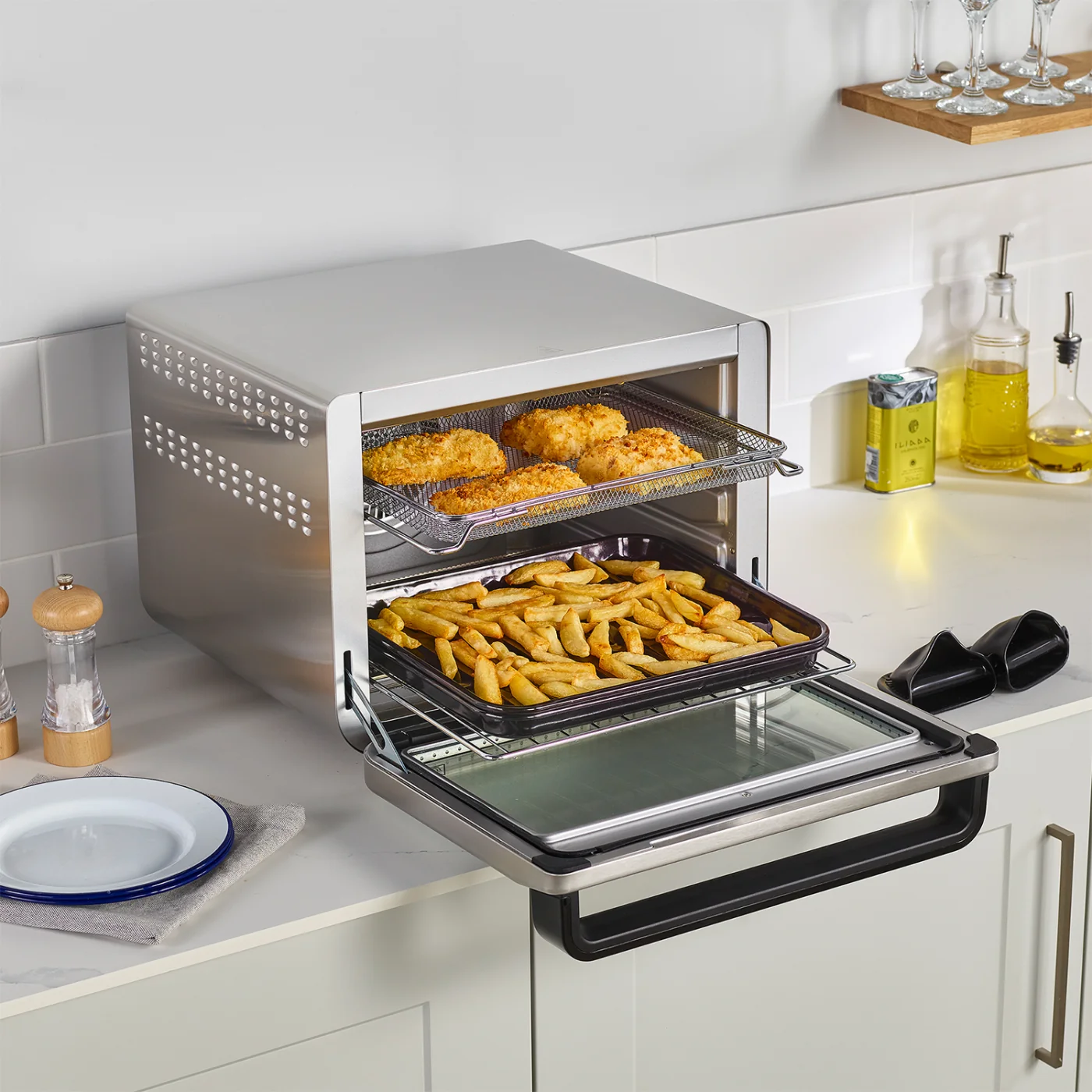 HORNO FREIDORA DE AIRE NINJA FOODI XL 10 EN 1 PRO - 2