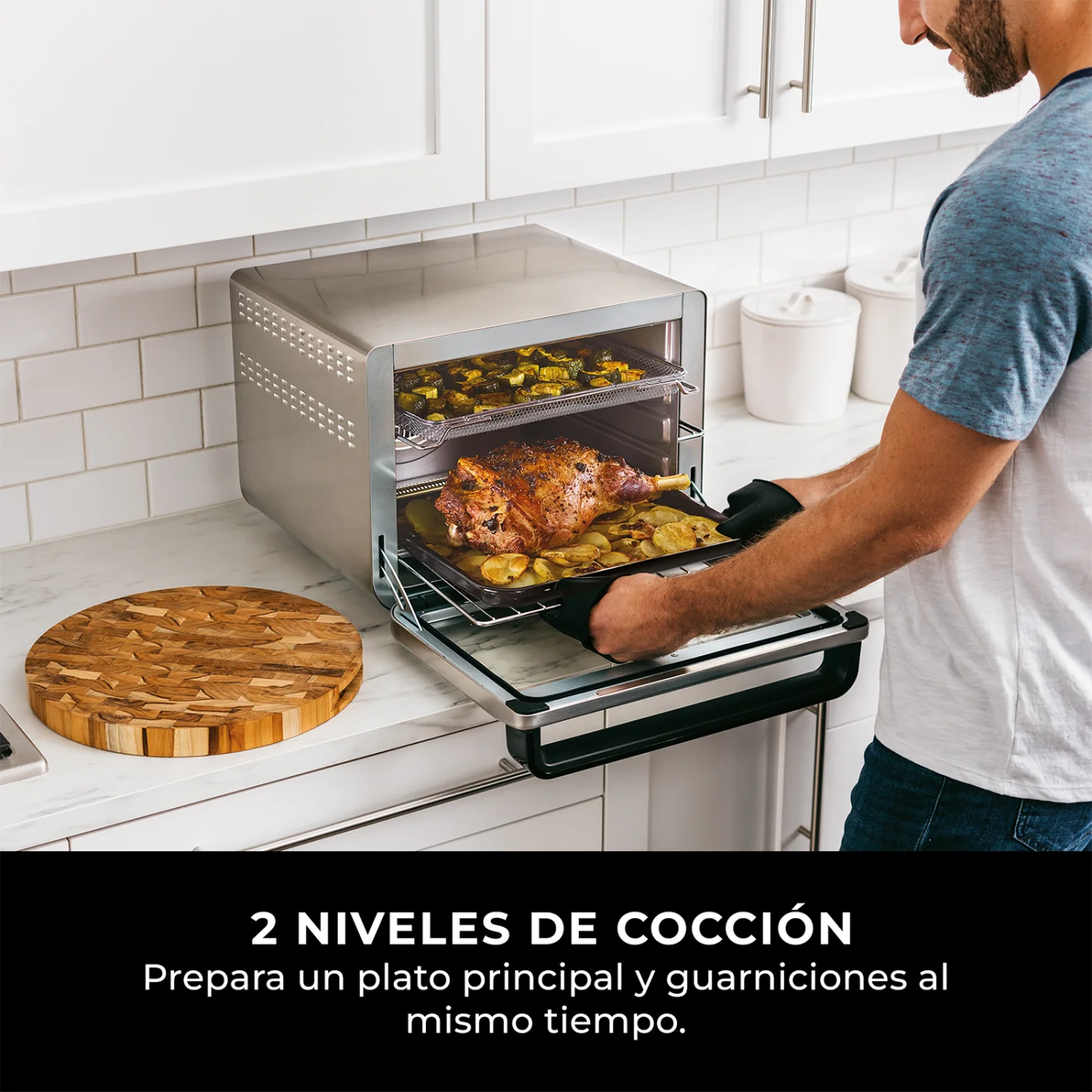 HORNO FREIDORA DE AIRE NINJA FOODI XL 10 EN 1 PRO - 5