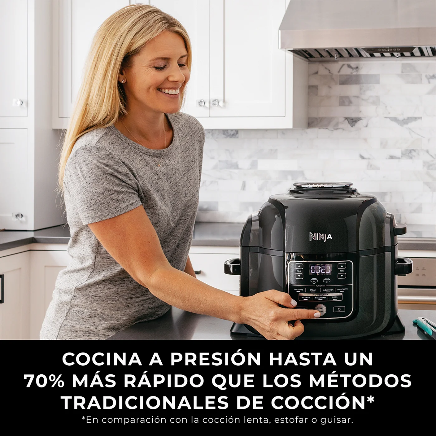 OLLA MULTIFUNCIONAL NINJA CON FREIDORA DE AIRE 7 EN 1 6L - 8