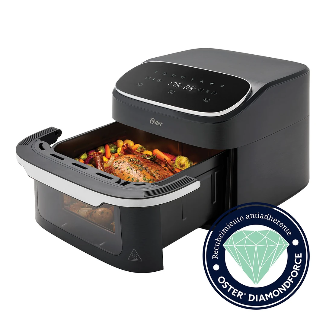 FREIDORA AIRE OSTER ULTRACRISP XL 8EN1 10L NEGRO - 4
