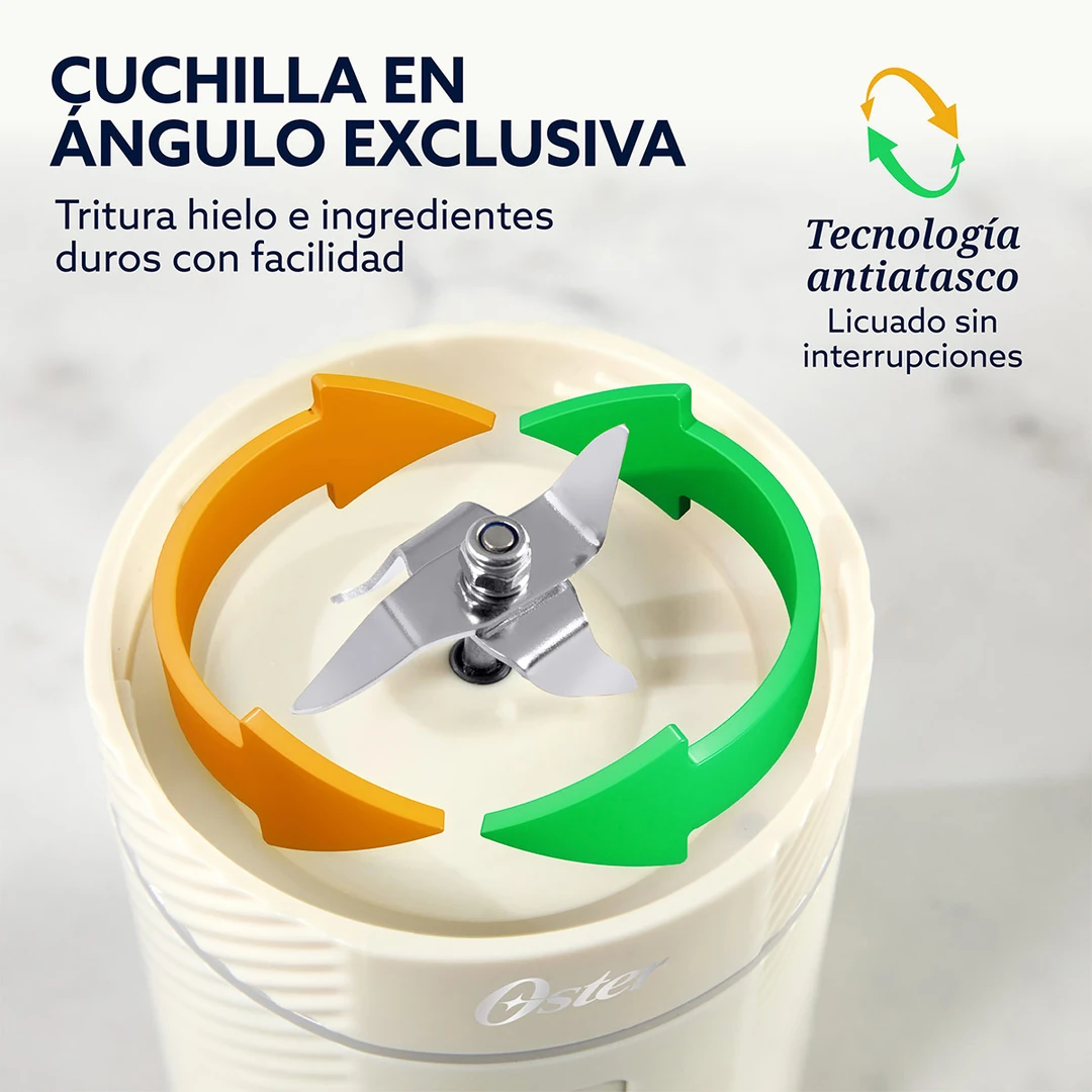 LICUADORA PORTÁTIL OSTER GOMAX 590ML - 5