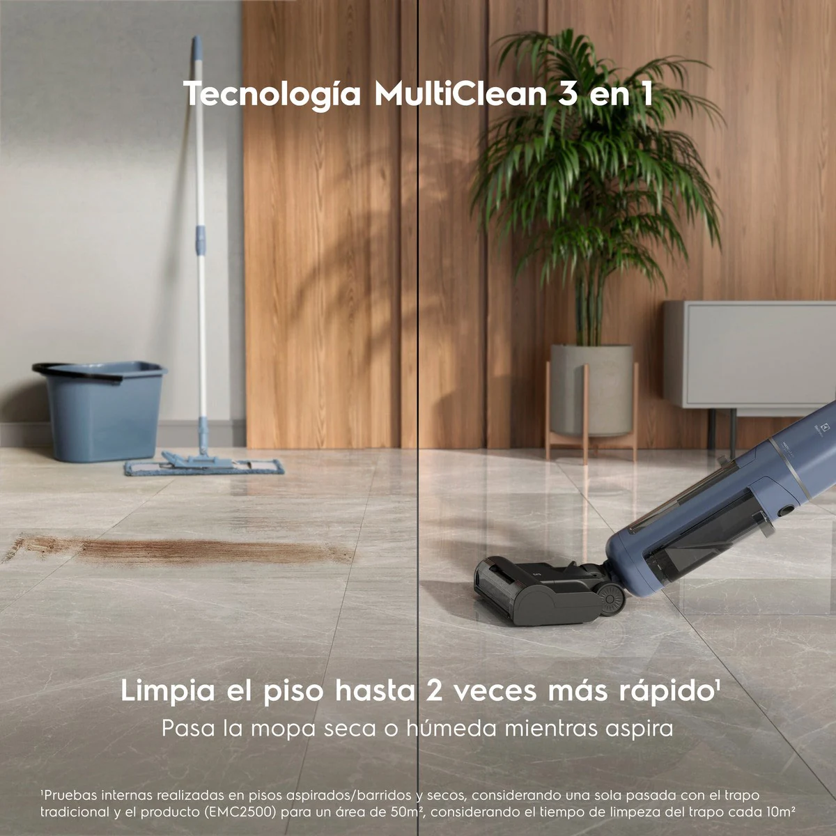 ASPIRADORA DE ESCOBA ELECTROLUX INALÁMBRICA EMC2500 - 12