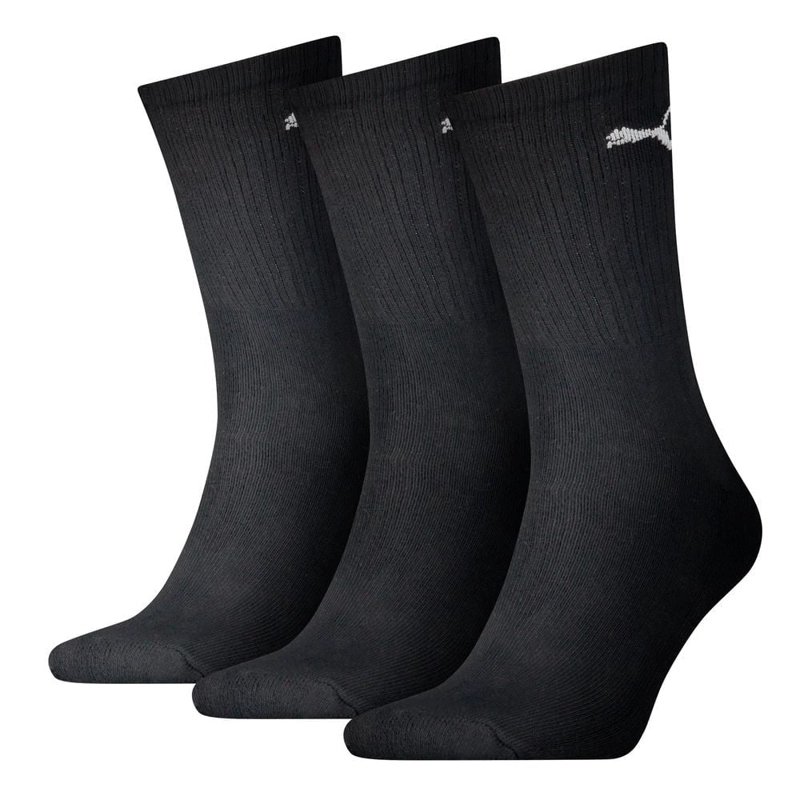 MEDIAS  HOMBRE PUMA PACK 3 880355 01 CREW NEGRO - 1