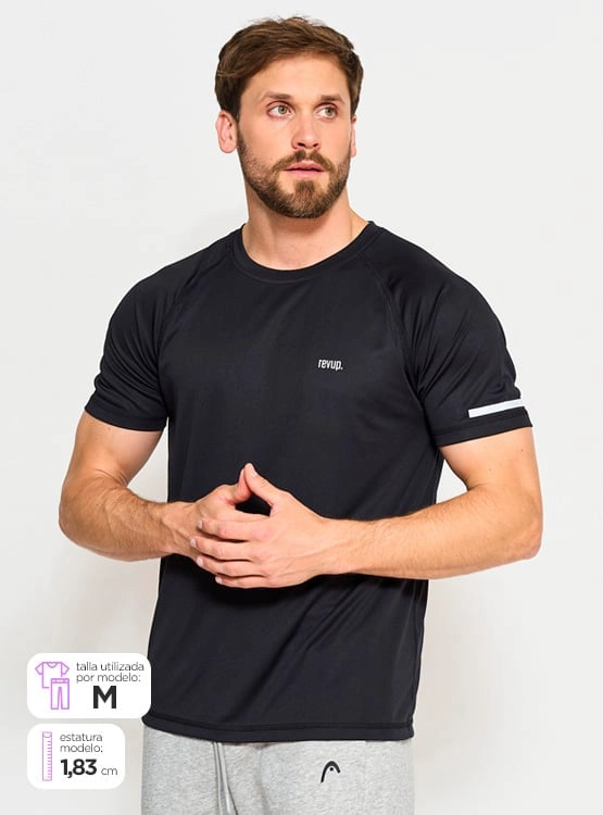POLO DEPORTIVO MANGA CORTA HOMBRE REVUP - 1