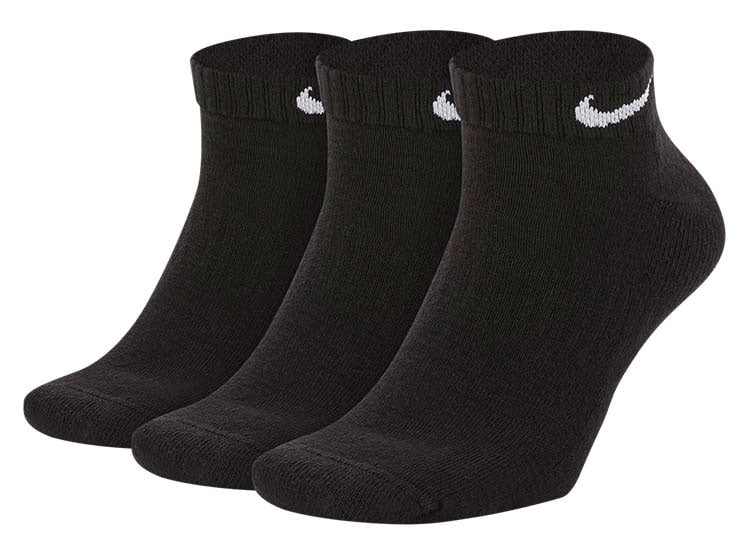 MEDIAS DEPORTIVAS UNISEX NIKE U NK EVERYDAY CUSH LOW 3PR NEGRO - 3 PACK - 1