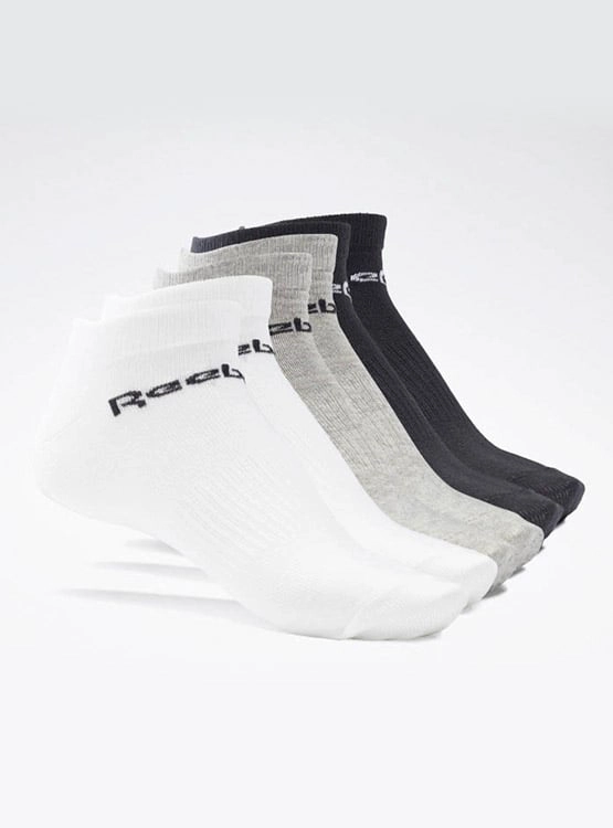 MEDIAS DEPORTIVAS UNISEX REEBOK GH8165 CORTE BAJO ACTIVE CORE 6 PARES MULTICOLOR - 3 PACK - 1