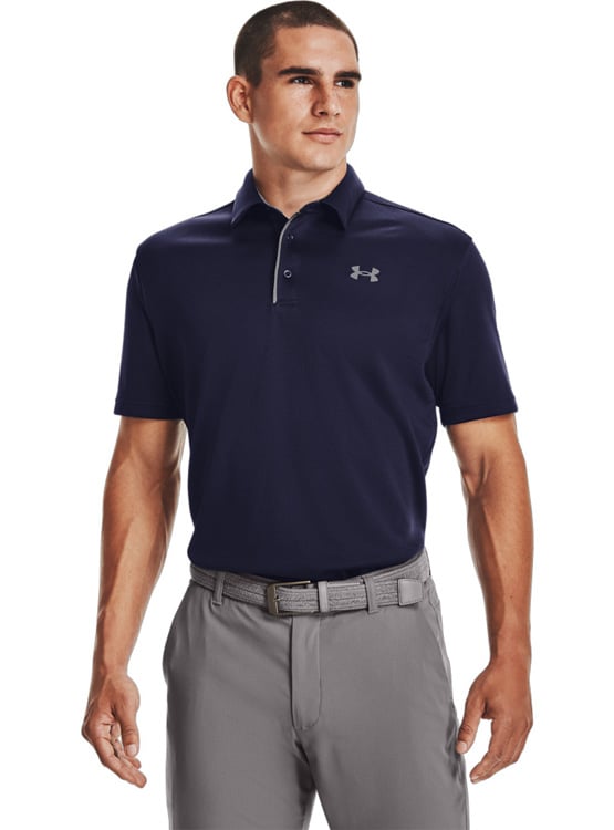 POLO MANGA CORTA HOMBRE UNDER ARMOUR TECH - 1
