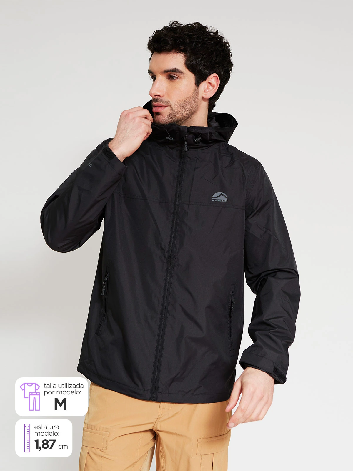 CASACA CORTAVIENTO HOMBRE RESCUE RALUN - 1