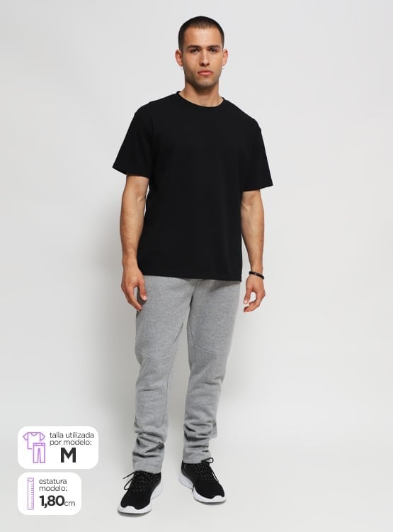 PANTALÓN BUZO HOMBRE REVUP SKINNY - 1