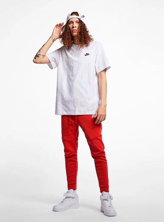 POLO HOMBRE NIKE SPORTWEAR CLUB TEE AR4997-101 BLANCO - 3
