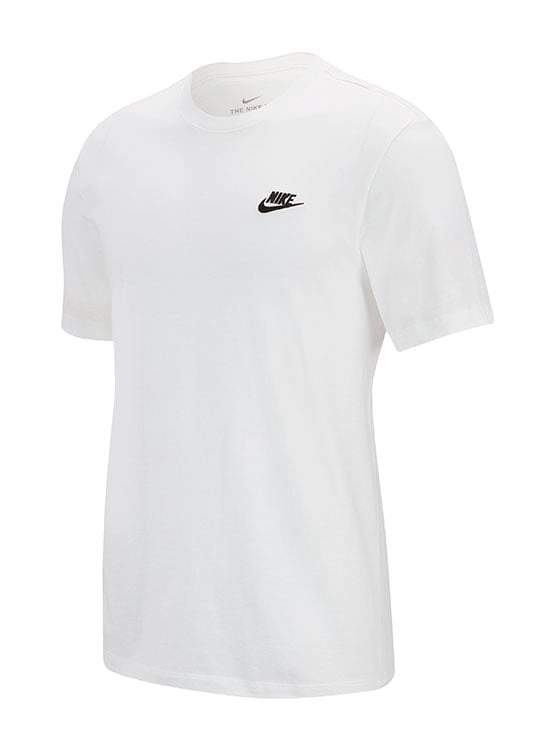 POLO HOMBRE NIKE SPORTWEAR CLUB TEE AR4997-101 BLANCO - 4